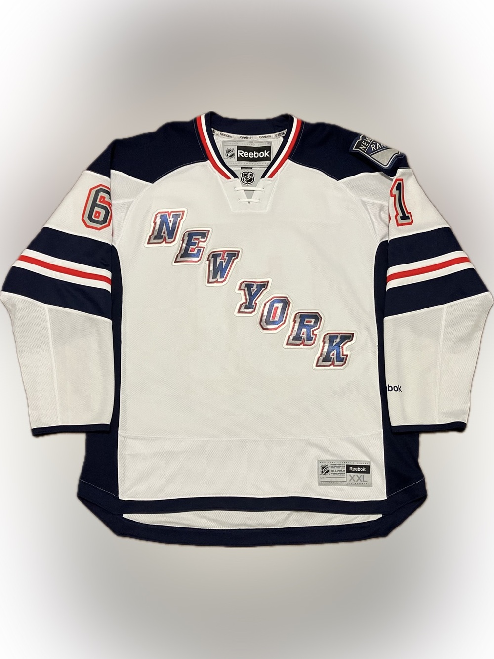 New York Rangers Rick Nash 2014 Stadium Series Reebok NHL Hockey Jersey Size 2XL